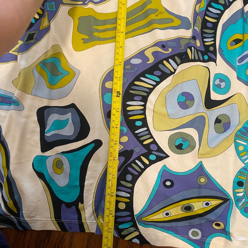 Emilio pucci skirt sz 10 - Picture 10 of 13